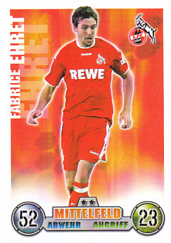 Fabrice Ehret 1. FC Koln 2008/09 Topps MA Bundesliga #208